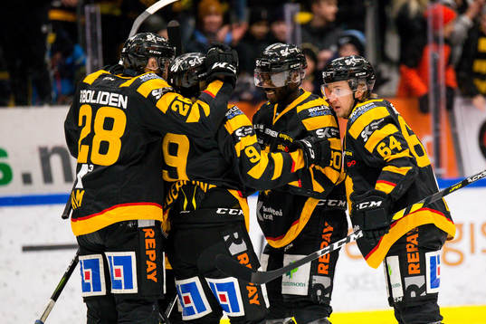 Skellefteås Johan Alm , Tim Söderlund, Edwin Hedberg och
