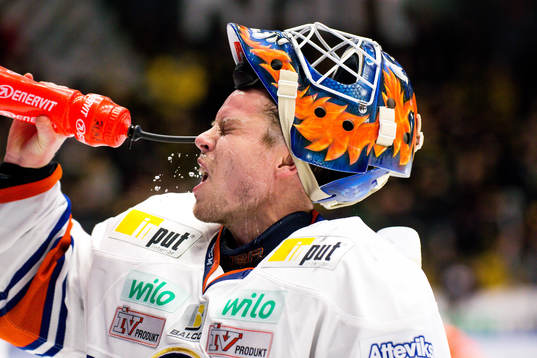 Växjös målvakt Viktor Fasth