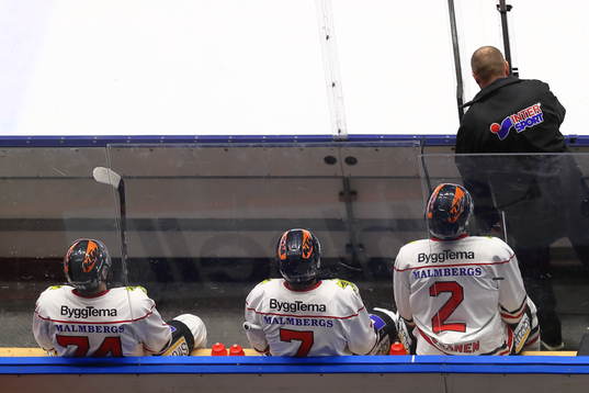 Örebros Nick Ebert, Marcus Björk och Rasmus Rissanen