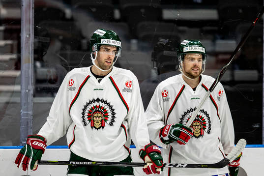 Brendan Gormley och Mats Rosseli Olsen