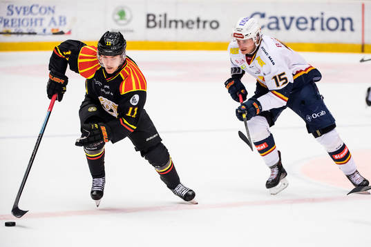Brynäs Joel Kellman ochDjurgårdens Jakob Lilja