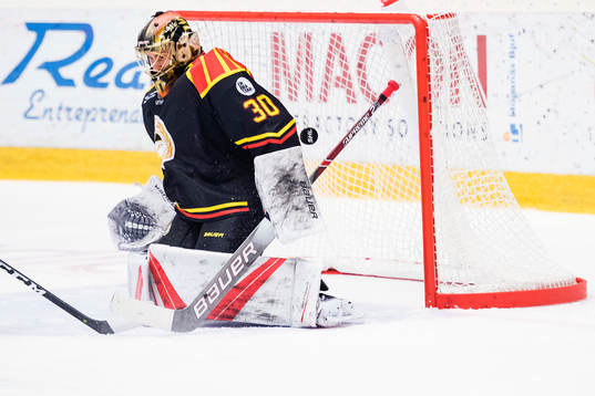 Brynäs målvakt Joacim Eriksson släpper in 0-1