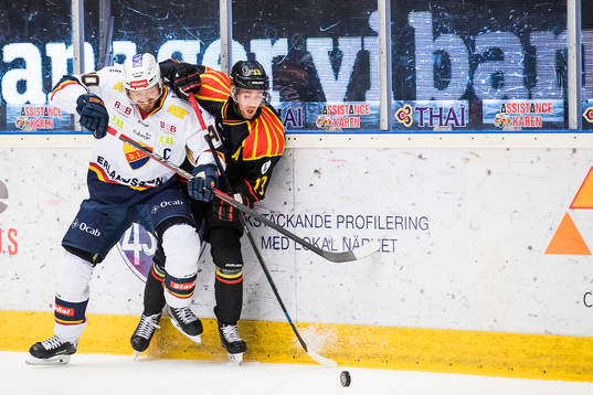 Djurgårdens Jacob Josefson och Brynäs Ryan Gunderson