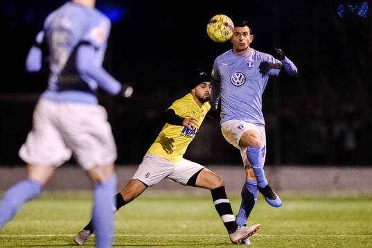 Malmö FFs Behrang Safari och IFK Malmös Jamshed Asekzai