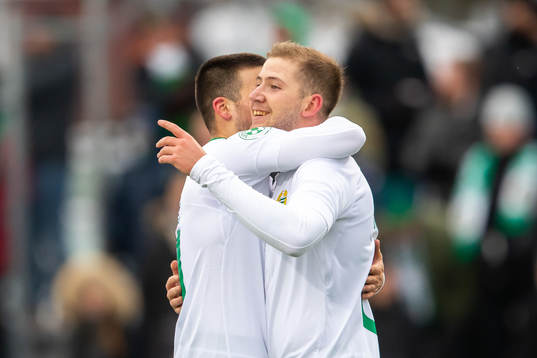 Hammarbys Darijan Bojanic jublar