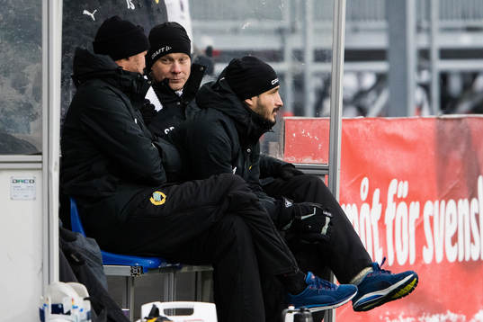 Hammarbys tränare Stefan Billborn