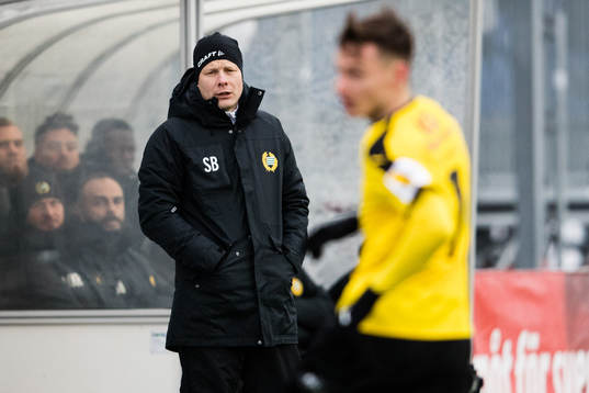 Hammarbys tränare Stefan Billborn