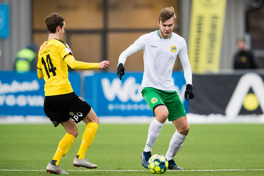 Frejs Olle Edlund och Hammarbys Marcus Degerlund