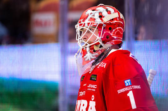 Timrås målvakt Victor Brattström