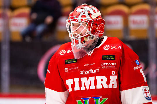 Timrås målvakt Victor Brattström