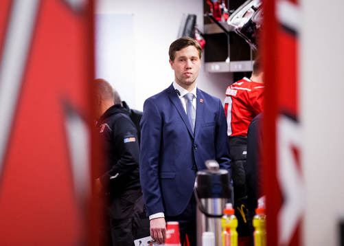 Örebros assisterande tränare Henrik Löwdahl