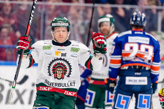 Frölunda Ryan Lasch jublar