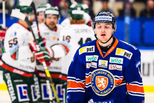 Växjös Linus Högberg deppar