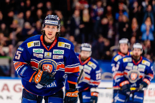 Växjös Dominik Bokk jublar