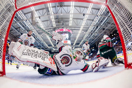 Frölunda målvakt Johan Gustafsson