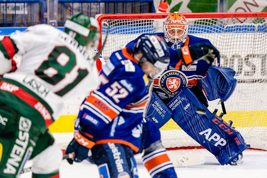 Växjös målvakt Viktor Andrén