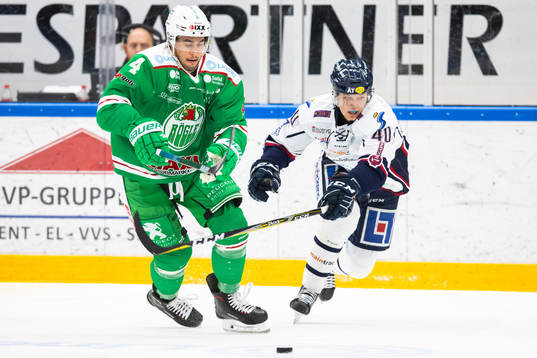 Rögles Kodie Curran och Linköpings Linköpings Simon