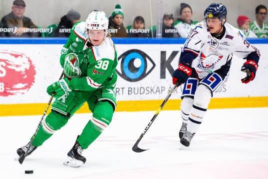Rögles Erik Andersson och Linköpings Adam Ginning