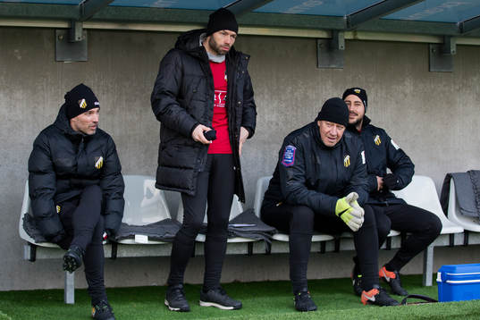 Häckens tränare Andreas Alm