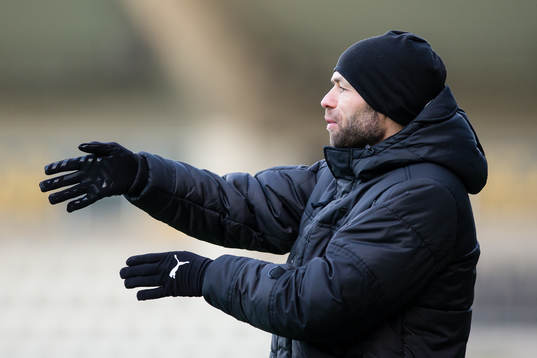 Häckens tränare Andreas Alm