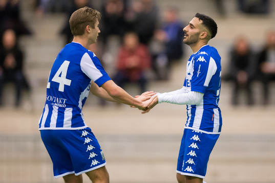 IFK Göteborgs Benjamin Nygren och Sargon Abraham