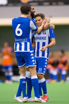 IFK Göteborgs Amin Affane jublar