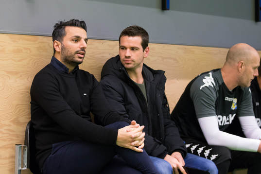 IFK Göteborgs tränare Poya Asbaghi och assisterande