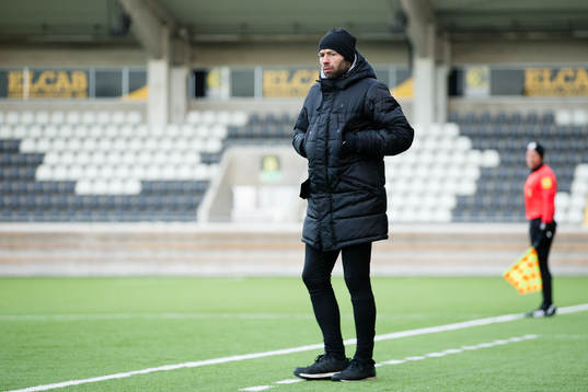 Häckens tränare Andreas Alm