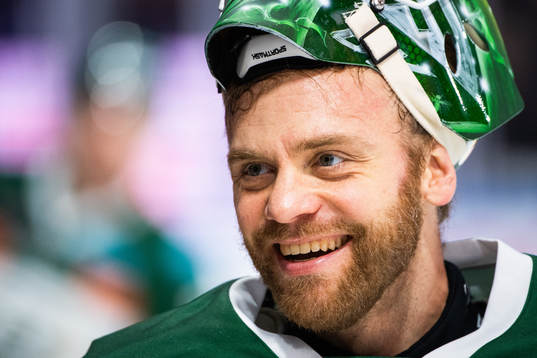 Färjestads målvakt Markus Svensson