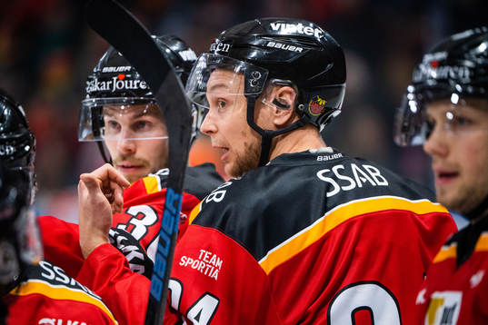 Luleås Emil Larsson och Luleås Johan Harju
