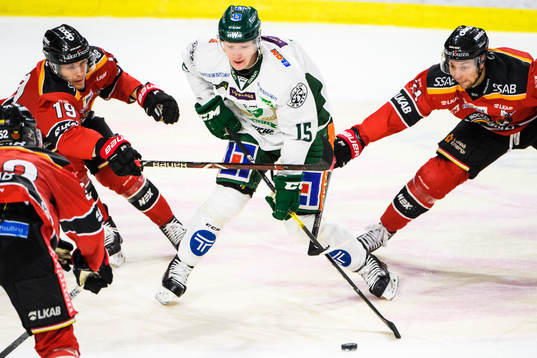 Luleås Joonas Jalvanti och Johan Harju