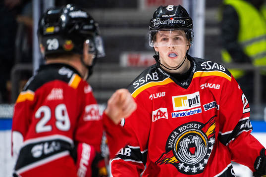 Luleås Erik Gustafsson och Jesper Sellgren