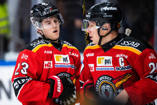 Luleås Jesper Sellgren och Erik Gustafsson