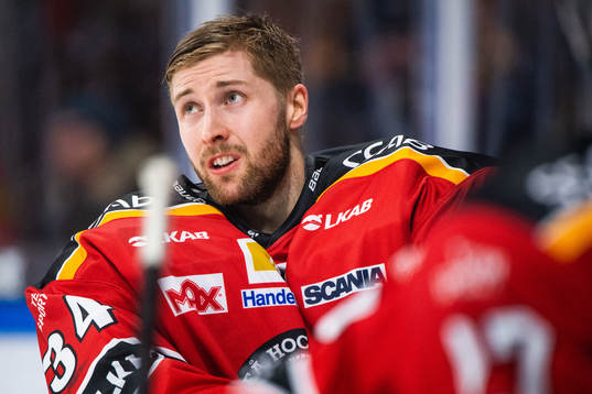 Luleås målvakt Joel Lassinantti