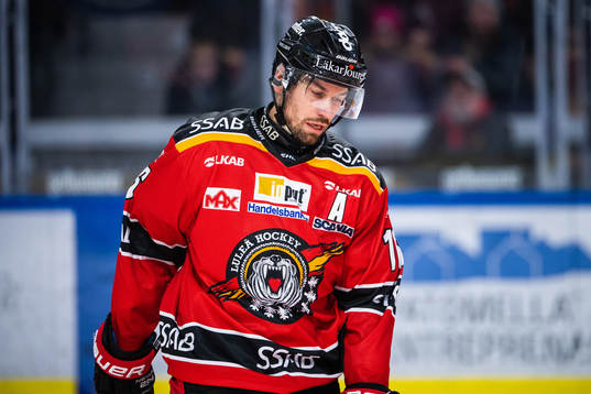 Luleås Niklas Olausson deppar