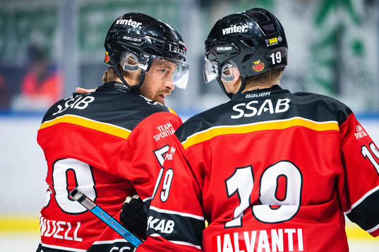 Luleås Daniel Sondell och Joonas Jalvanti