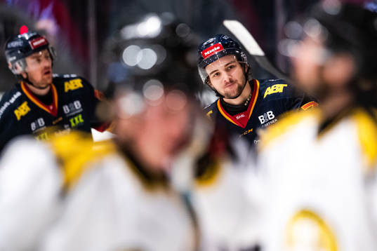 Djurgårdens Emil Bemström jublar