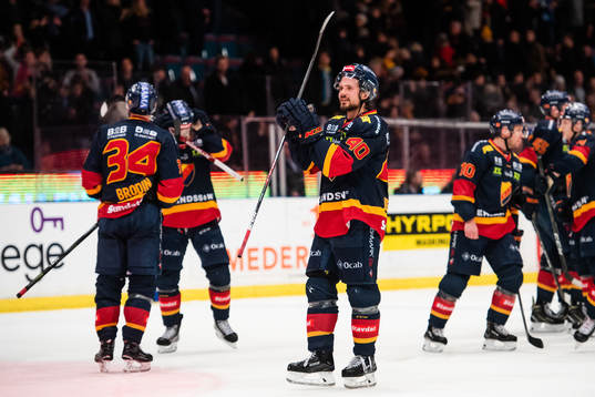 Djurgårdens Jacob Josefson jublar