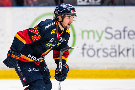 Djurgårdens Emil Bemström jublar