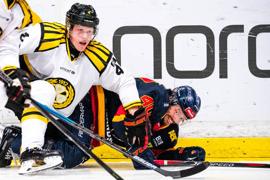Brynäs Niclas Lundgren och Djurgårdens Jacob Josefson