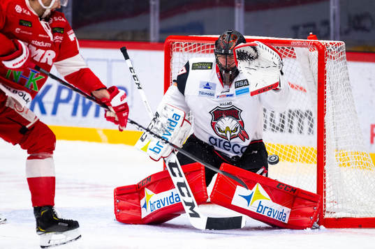 Malmö Redhawks målvakt Oscar Alsenfelt