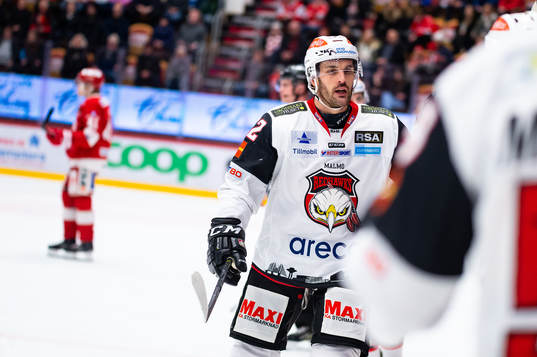 Malmö Redhawks Niklas Arell jublar