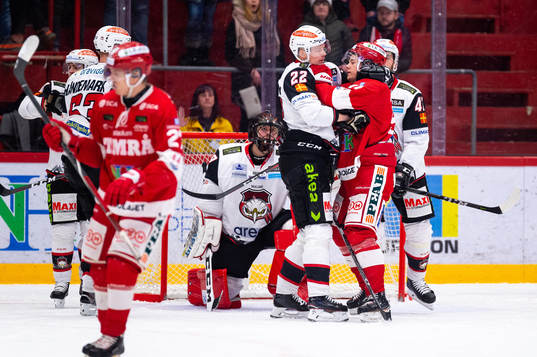 under ishockeymatchen i SHL mellan Timrå och Malmö