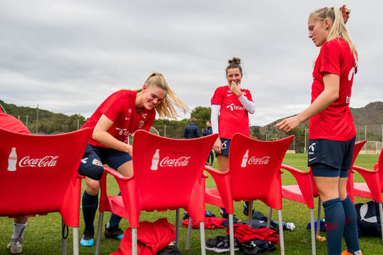 Kristine Leine, Cecilie Redisch Kvamme and Emilie Nautnes