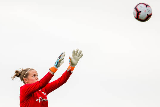 Goalkeeper Nora Neset Gjøen of Norway