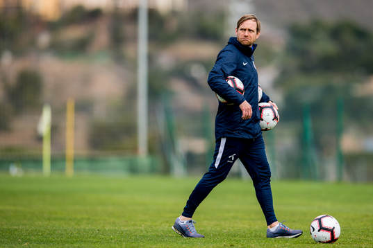 Martin Sjögren, head coach of Norway