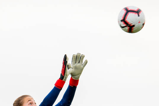 Goalkeeper Cecilie Fiskerstrand of Norway