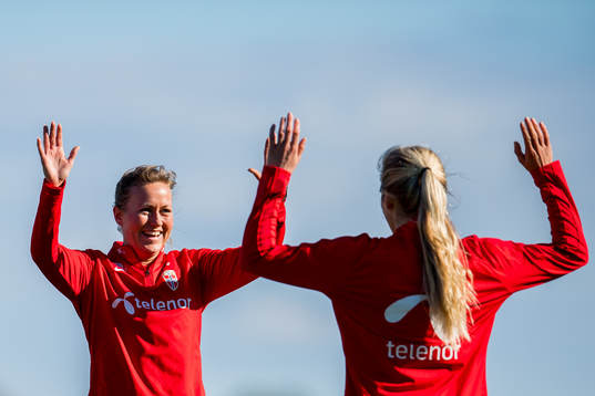 Kristine Minde of Norway and Emilie Nautnes of Norway