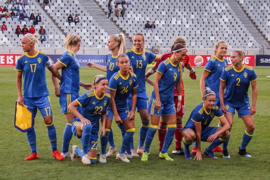 Caroline Seger , målvakt Cajsa Andersson , Jonna Andersson