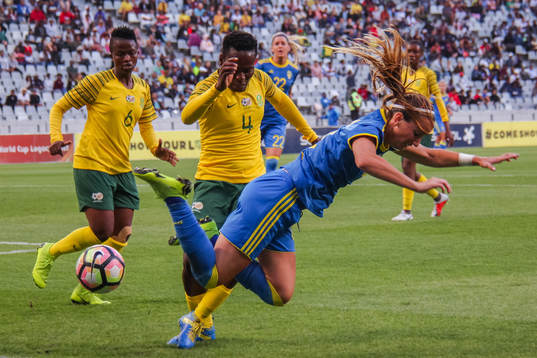 Mamello Makhabane, Noko Matlou of Soutch Africa against